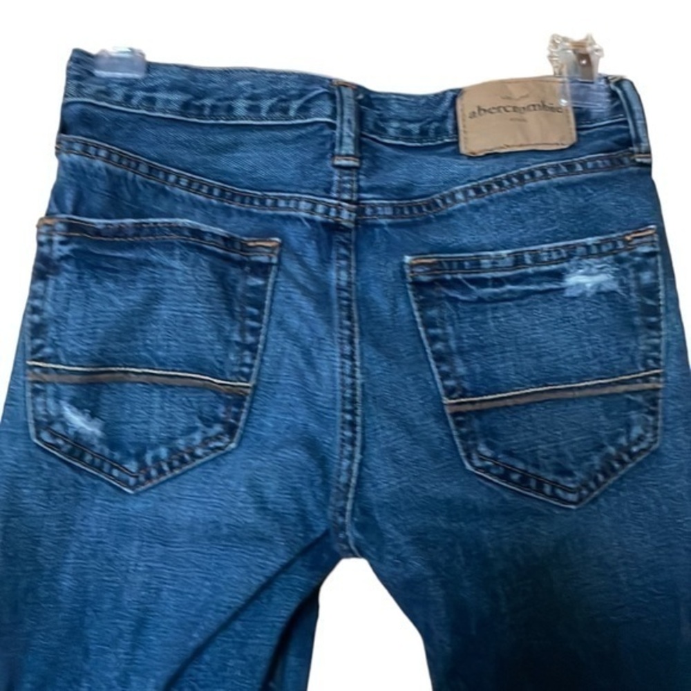 Abercrombie Kids Boy’s The A & F Skinny Jean Distressed Size‎ 14 slim - Picture 4 of 9